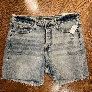 High waisted jean shorts old navy new with tags